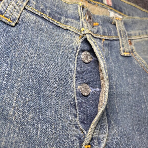 Levi's Women's 513 Low Slouch Boot Cut Jeans 9M - Picture 3 of 15